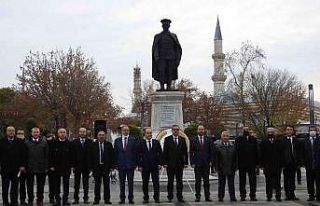 Edirne’de ’24 Kasım Öğretmenler Günü’ törenle...