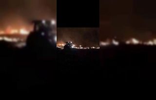 Edirne’de mesire alanındaki yangın korkuttu