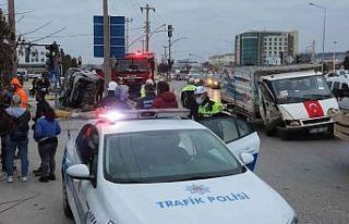 Edirne’de zincirleme kaza: 2 yaralı