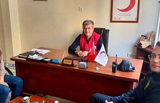 Edremit polisinden Kızılay ziyareti