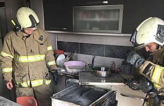 Edremit’te bulaşık makinesinden yangın çıktı