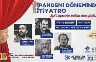 Ege tiyatroları Altıeylül’de buluşuyor