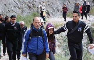 Eğitimcilerin Kapıkaya Kanyonu’nda sağlıklı...