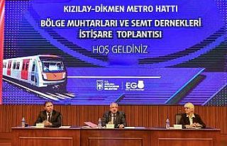 EGO, Çankaya’da muhtarlara ‘Kızılay-Dikmen...