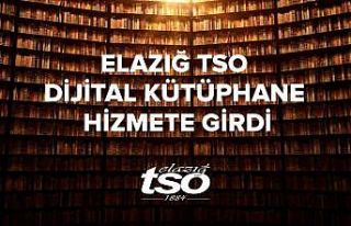 Elazığ TSO Dijital Kütüphane hizmete girdi