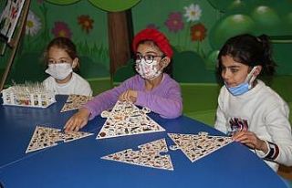 Elazığ’da bir köyde bilim ve hobi evi oluşturuldu,...