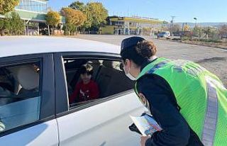 Elazığ’da drone destekli trafik denetimi