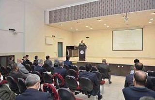 Elazığ’da eğitim gündemi değerlendirme toplantısı...