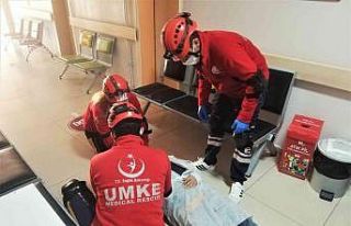 Elazığ’da gerçeği aratmayan yangın tatbikatı