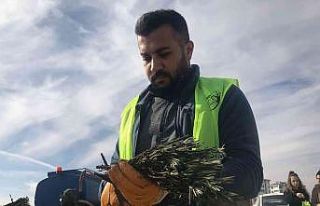Elazığ’da İpek Yolu Gençlik Merkezi gönüllülerinden...
