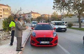 Elazığ’da otomobil yayaya çarptı: 1 yaralı
