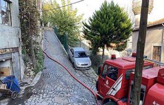 Eminönü’nde itfaiyenin çilesi