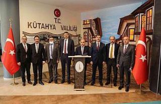 Emniyet Genel Müdürü Aktaş ve daire başkanları...