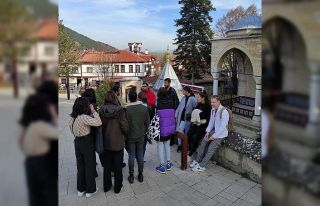 Erasmus öğrencileri Sakarya’nın güneyini keşfetti