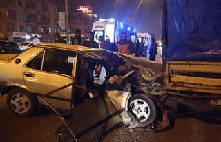 Erzincan’da zincirleme kaza: 1’i ağır 2 yaralı