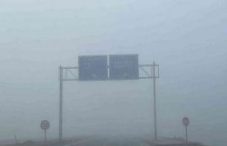 Erzurum’da etkili olan yoğun sis sürücülere...