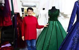 Eskişehir’den Avrupa’ya gelinlik