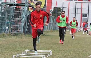 Eskişehirspor Kırşehir Belediyespor maçına hazırlanıyor