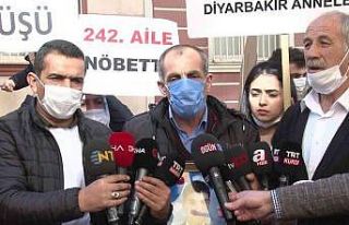 Evlat nöbeti direnişine yüreği yanık bir aile...