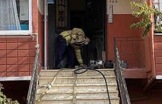 Eyüpsultan’da korkutan kömürlük yangını