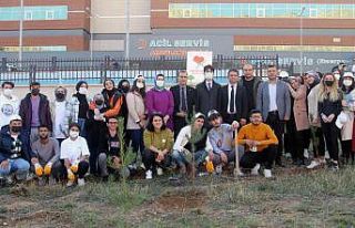 Fidan dikerek hayata iz bıraktılar