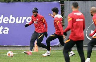 Galatasaray, Marsilya maçı hazırlıklarına devam...