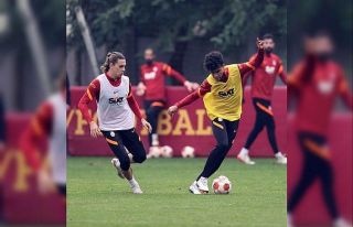 Galatasaray’da Lokomotiv Moskova maçı hazırlıkları...