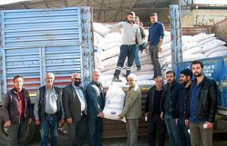 Gaziantep Büyükşehir’den çiftçiye buğday tohumu