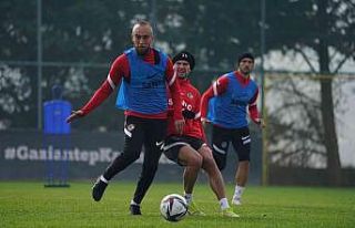 Gaziantep FK, Konyaspor maçı hazırlıklarını...