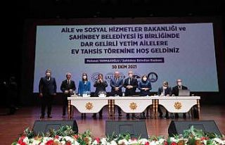 Gaziantep Şahinbey’de 100 yetim aile ev sahibi...