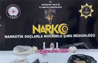 Gaziantep’te uyuşturucu tacirlerine operasyon