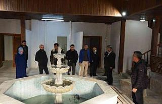 Gediz Ilıca Termal Tatil Köyü inşaatında inceleme