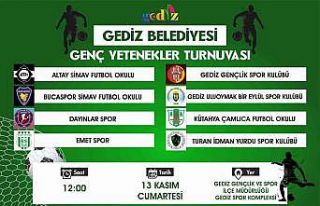Gediz’de “Genç Yetenekler Futbol Turnuvası”...