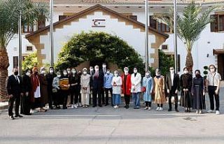 Genç Diplomasi Akademisi’nden, KKTC Cumhurbaşkanı...