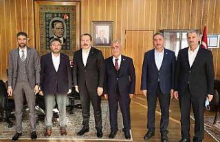 Genel Başkan Ali Yalçın Atatürk Üniversitesini...