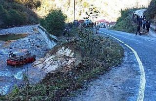 Giresun’da trafik kazası: 1 ölü, 1 yaralı