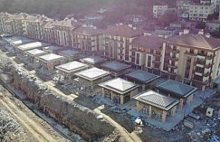 Giresun’un Dereli ilçesinde yapımı süren afet...