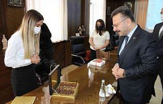 Girişimciler, Vali Aksoy’u ziyaret etti