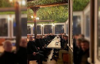 Gönül dostlarıyla bir araya geldi