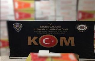 Gümrük kaçağı 1 milyon 500 bin makaron ele geçirildi