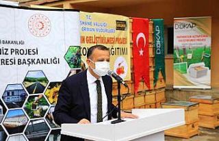 Gümüşhane’de organik arıcılığa kovan, meralara...