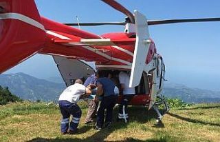 Hastaları biran önce hastaneye yetiştirmek için...