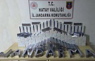 Hatay’da 2 bin 900 paket kaçak sigara ele geçirildi