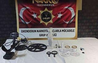 Hatay’da tarihi eser operasyonu