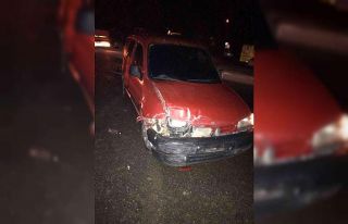 Hava yastığı sayesinde kazayı ucuz atlattı