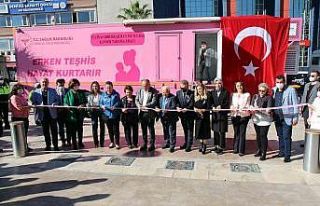 Hayırseverlerin bağışladığı Mobil Kanser Tarama...