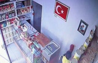 Hırsızın çaldığı pes dedirtti