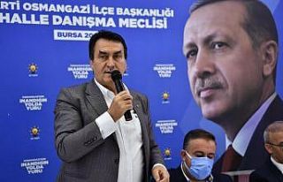 Hizmet belediyeciliği gönül belediyeciliği ile...