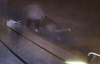 Husumetlisine kurşun yağdırdı, o anlar kameraya...