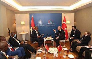 İçişleri Bakanı Süleyman Soylu Angolalı mevkidaşı...